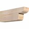 Ekena Millwork Crestline Smooth Rafter Tail, Douglas Fir, 3 1/2"W x 6"H x 16"L RFT04X06X16CRE00SDF - alternate 1